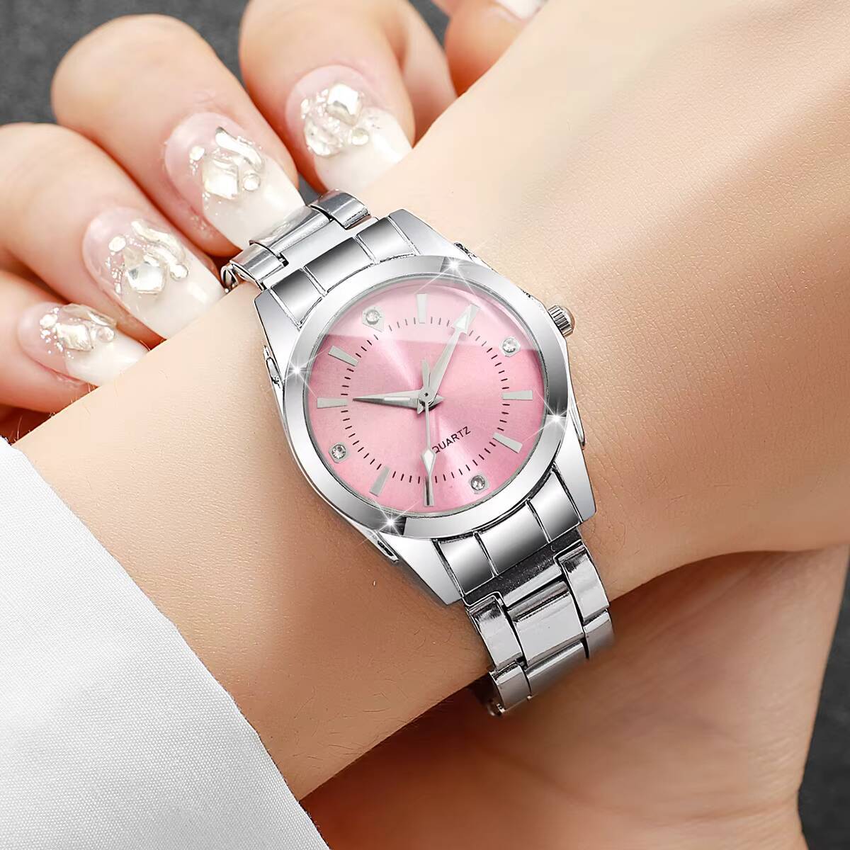 Luxury Rhinestone Women Watche - Luxury Watch Storage ulasan dan harga