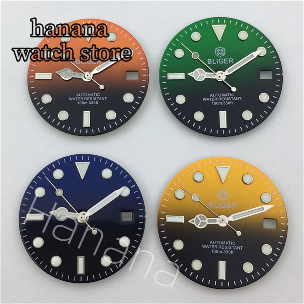29mm Black White Green Blue Gr - Luxury Watch With Green Dial ulasan dan harga