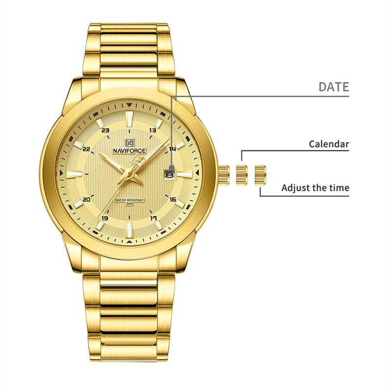 2024 Top Brand NAVIFORCE Mens  - Zen Luxury Watch ulasan dan harga
