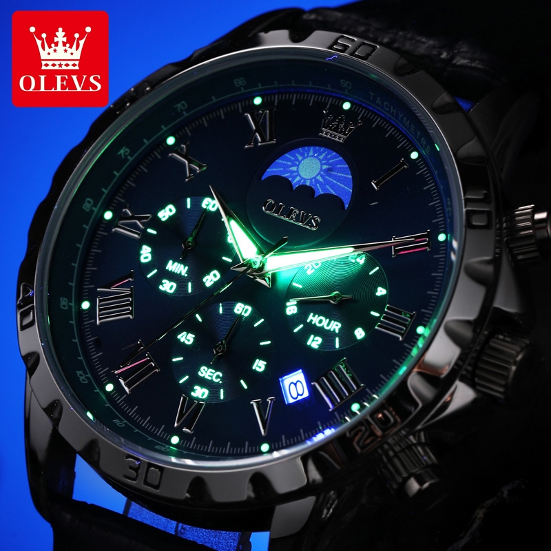 OLEVS 2950 Men Watch Fashion R - Luxury Watch Audemars Piguet ulasan dan harga