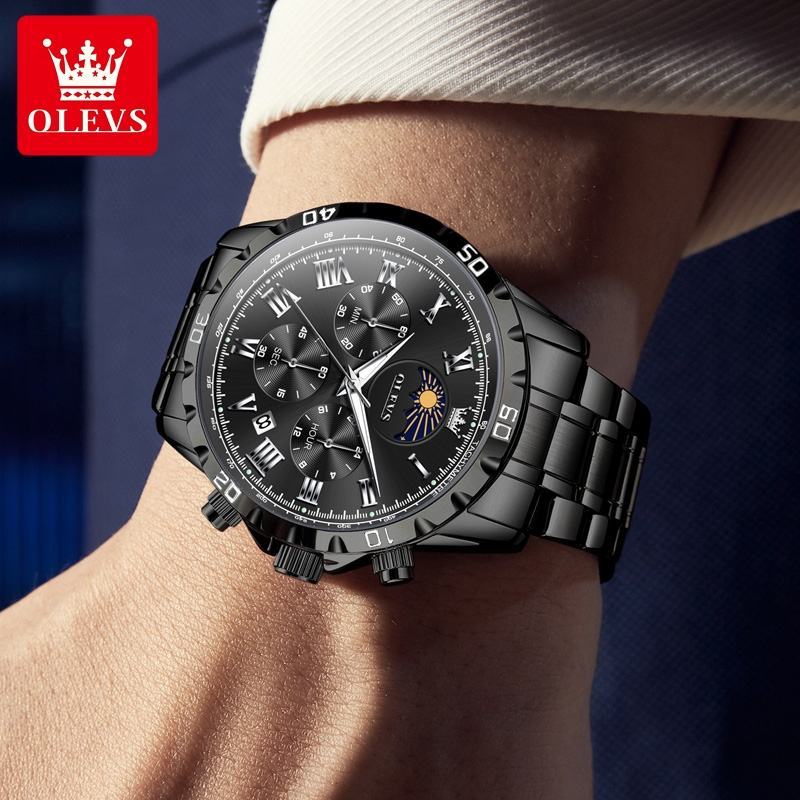 OLEVS 2950 Men Watch Fashion R - Luxury Watch Audemars Piguet ulasan dan harga