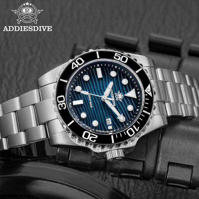 ADDIESDIVE Men's 2115 Quartz W - Luxury Watch Hand ulasan dan harga